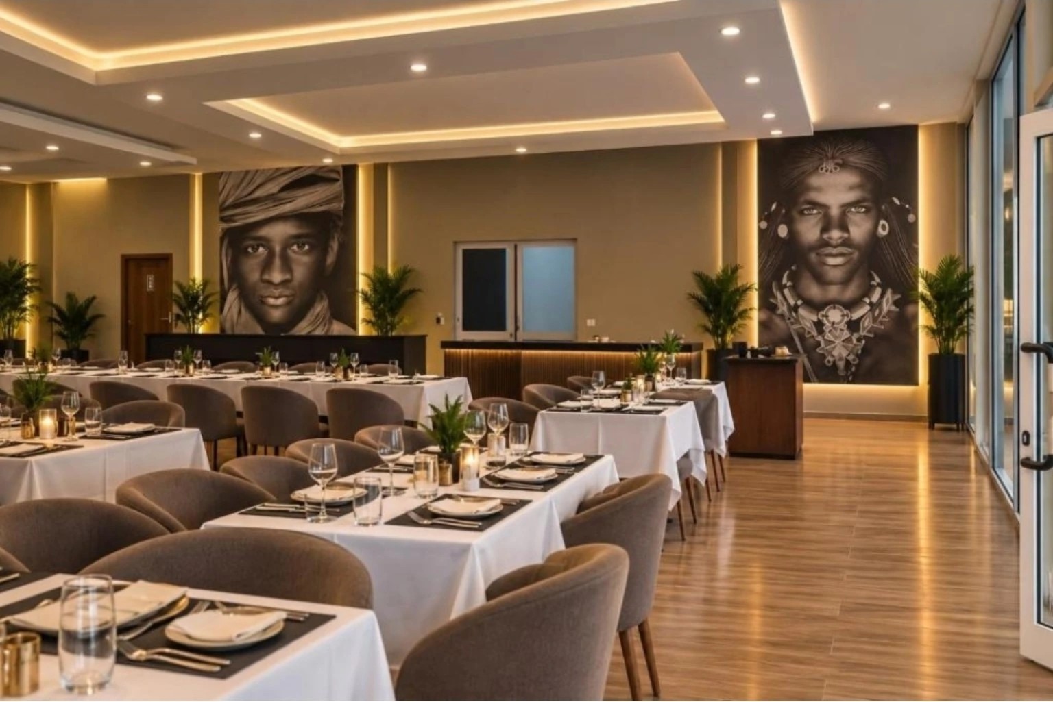 Sala do restaurante DECIFER