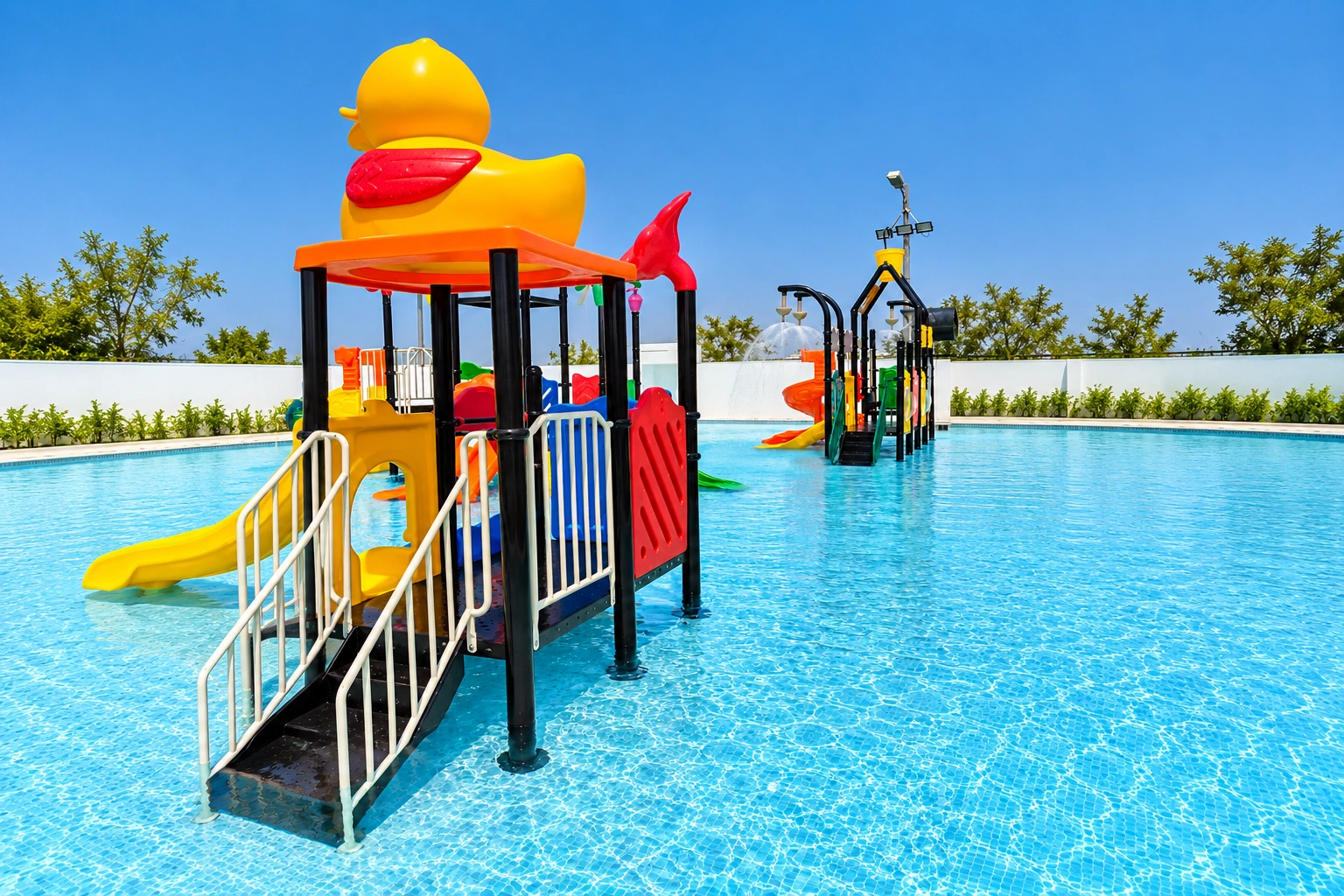 Parque aquático infantil